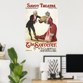 魔術師リバイバル。～サボイシアターロンドン1884 ポスター (ホームオフィス)