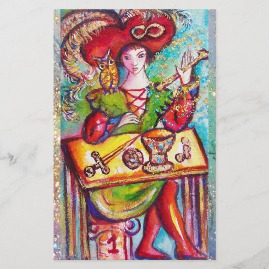 魔術師失ったの塔 便箋 (正面)