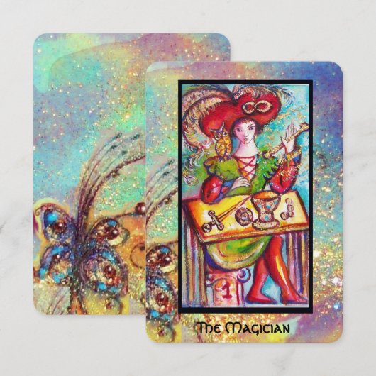 魔術師失ったの塔 案内状 (正面/裏面)