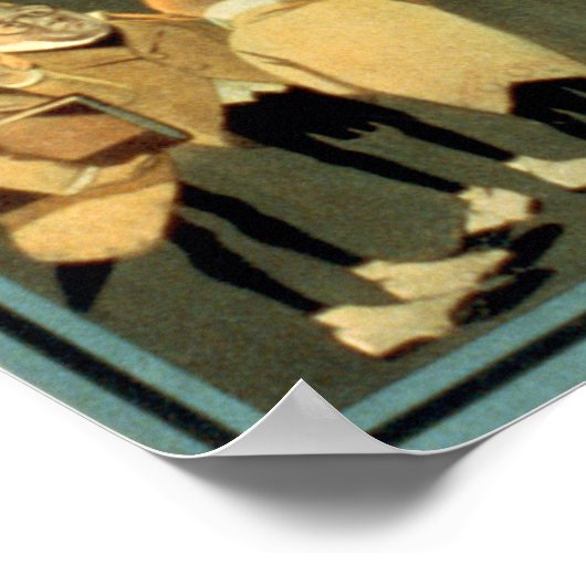 魔術師素晴らしサーストンc.1915 ポスター (角)