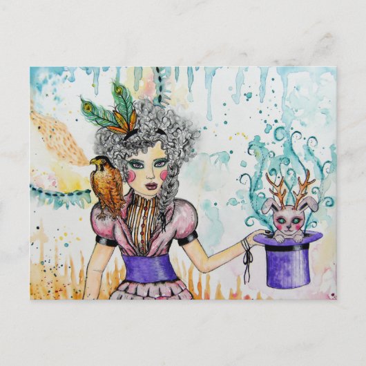 魔術師 ポストカード (正面)