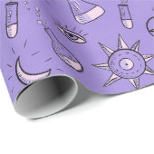 魔術的なオカルトシンボルパターン – 神秘的な魔法 ラッピングペーパー (ロールコーナー)