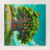 魔術的な住居 ジグソーパズル (横)