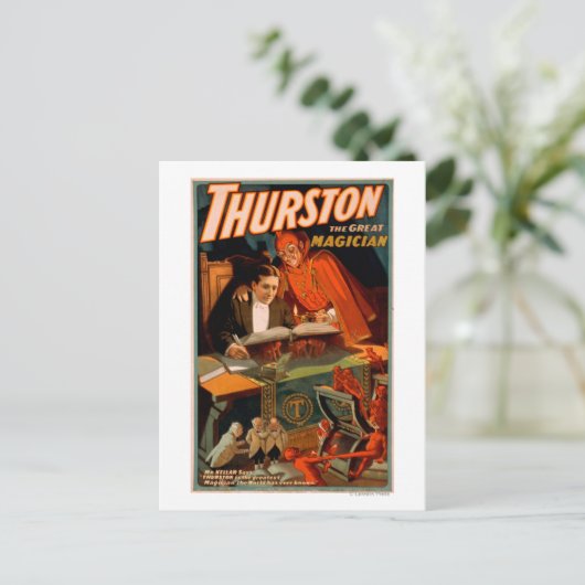 魔術素晴らし師サーストン/悪魔魔法 ポストカード (スタンド正面)