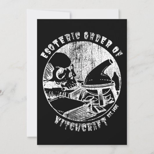 魔術 魔法 秩序 秘術 魔女 アルケミスト 招待状 (正面)