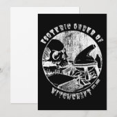 魔術 魔法 秩序 秘術 魔女 アルケミスト 招待状 (正面/裏面)