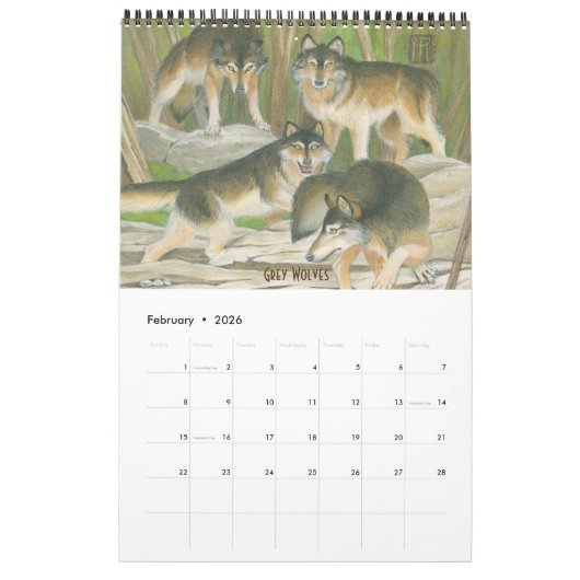 魔術： Contested Realms 2024 カレンダー (2月 2026)