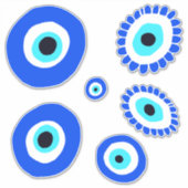 魔除けラッキーアイテム シール (正面)