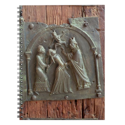 魔除け、右のドアからのパネル、第12 ノートブック (正面)