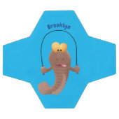 魚おもしろいのマンガをスキップ サッカーボール (フラット)