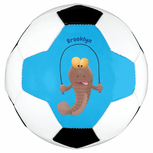 魚おもしろいのマンガをスキップ サッカーボール (正面)