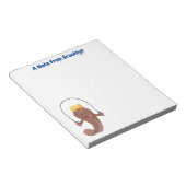 魚おもしろいのマンガをスキップ ノートパッド (アングル)