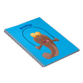 魚おもしろいのマンガをスキップ ノートブック (右側)