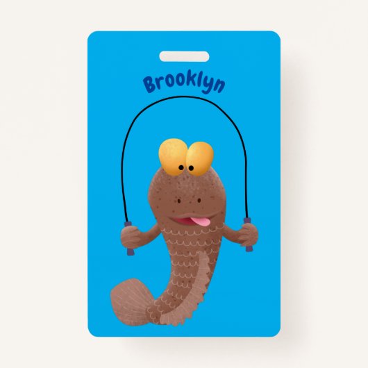 魚おもしろいのマンガをスキップ バッジ (正面)