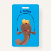 魚おもしろいのマンガをスキップ バッジ (裏面)