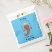 魚おもしろいのマンガをスキップ フェイバーバッグ (封をした状態)