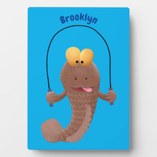 魚おもしろいのマンガをスキップ フォトプラーク (正面)