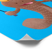 魚おもしろいのマンガをスキップ ポスター (角)