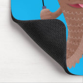 魚おもしろいのマンガをスキップ マウスパッド (コーナー)