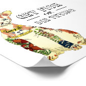 魚おもしろいを取るスフィンクス猫は刺青を試して死ぬ ポスター (角)