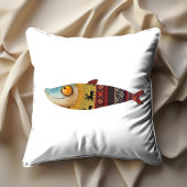 魚おもしろいイラストレーション装飾インテリア クッション