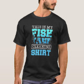 魚おもしろいタンクAquaristこれは私の魚タンクのCle Tシャツ (正面)