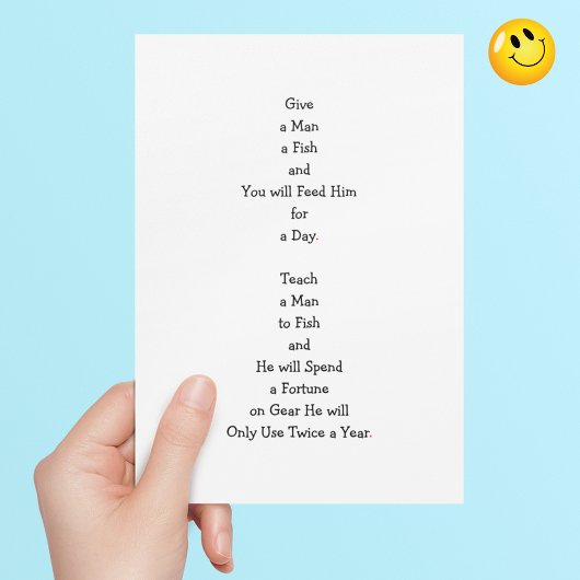 魚おもしろい与えの人IRLロール引用文ユーモア機知に富む シーズンカード