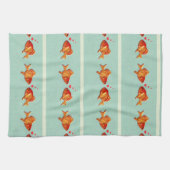魚おもしろい キッチンタオル (横)