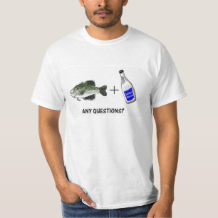 魚およびタルタルソース Tシャツ