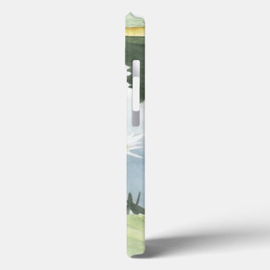 魚およびユリとのコイの池の反射 Case-Mate iPhoneケース (裏面 / 左)