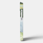 魚およびユリとのコイの池の反射 Case-Mate iPhoneケース (裏面 / 左)