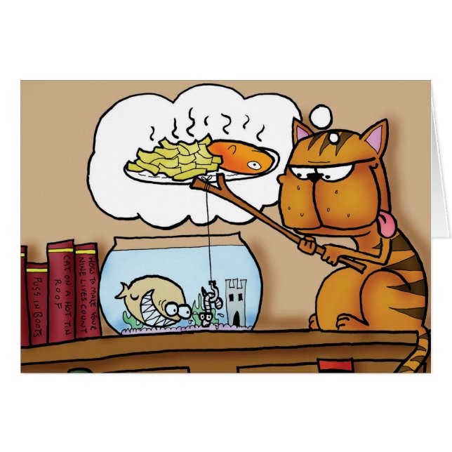 魚および破片猫 (正面横)