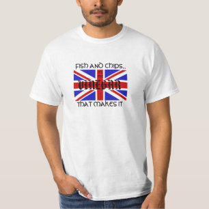 魚および破片 Tシャツ