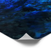 魚かわいらし珊瑚礁 ポスター (角)