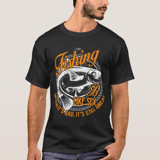 魚があなたとともにあらんことを Tシャツ (正面)