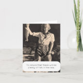 魚がたくさん捕まって、かわいいおもしろいを放つ カード (正面)