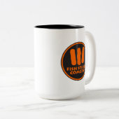 魚がジャンボファンシーマグ ツートーンマグカップ (正面右)