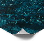 魚がポスターウォールアートを売り込む ポスター (角)