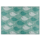 魚が付いているパターン カッティングボード (正面)