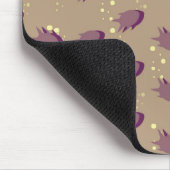 魚が付いているパターン マウスパッド (コーナー)