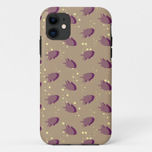 魚が付いているパターン Case-Mate iPhoneケース (裏面)