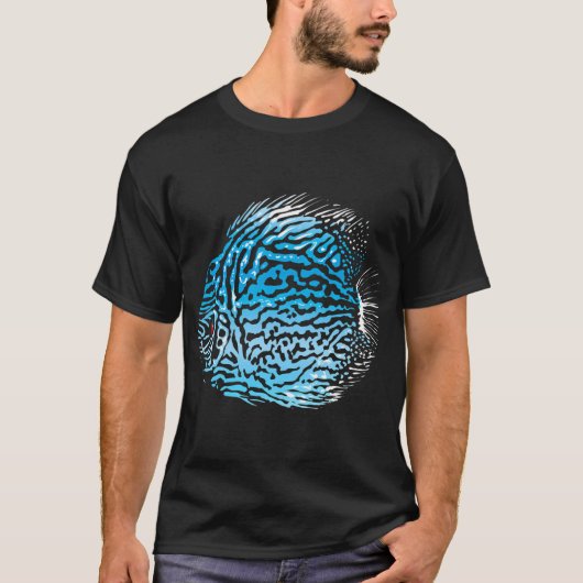 魚が呼んでいる、あの場所へ Tシャツ (正面)