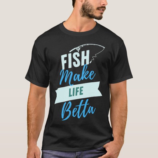 魚が命を奪うベッタ700 Tシャツ (正面)