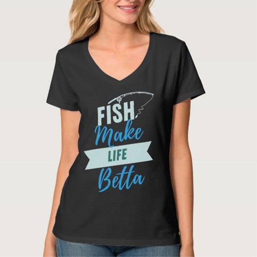 魚が命を奪うベッタ700 Tシャツ (正面)