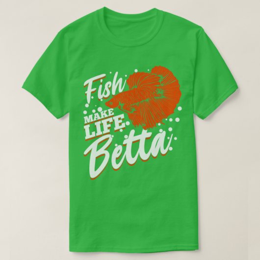 魚が命を懸ける漁守の贈り物 Tシャツ (デザイン正面)