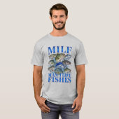 魚が大好きな人 Tシャツ (正面フル)