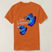 魚が大好き Tシャツ (デザイン正面)