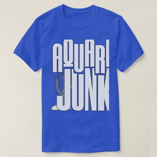魚が好きな水族館保じゅんきえ Tシャツ (デザイン正面)