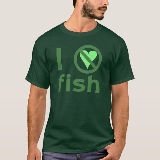 魚が嫌い Tシャツ (正面)