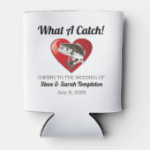 魚が引き寄せるキャッチボール 缶クーラー (正面)